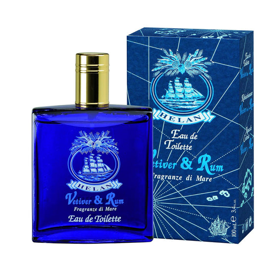 Helan Vetiver & Rum - Perfume For Men With Lemon Bergamot & Nutmeg, Mens Perfume With Fresh Notes - Gifts For Men, Eau De Toilette Men, Travel Size Toiletries, Gifts For Him - Made In Italy, 100 Fl Oz : Beauty & Personal Care