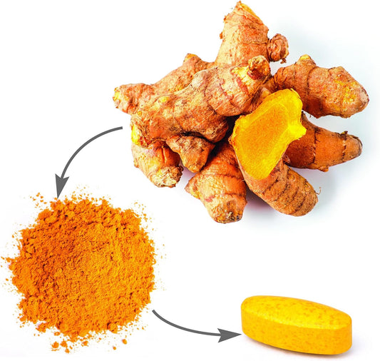 Turmeric Tablets Fast Release 10,000Mg (200Mg Extract) 95% Curcuminoids | High Strength Turmeric Curcumin | 60 Tablets | Fast Absorption Formula | Uk Made | Purest Grade, Standardised Extract (60)