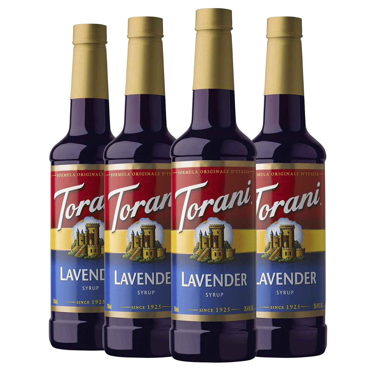 Torani Syrup, Lavender, 25.4 Ounces (Pack Of 4)