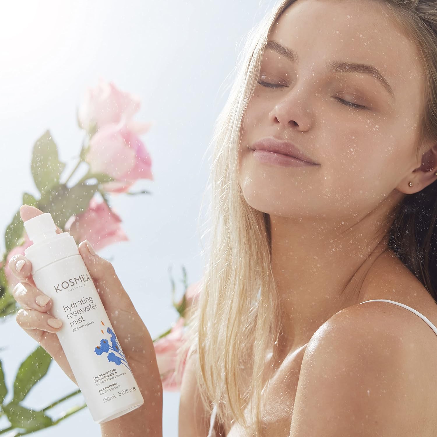 Kosmea Hydrating Rosewater Mist 150Ml (5.07 Fl.Oz) : Beauty & Personal Care