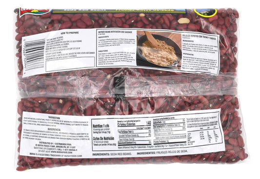Iberia Central American Seda Red Beans Frijoles Rojos de Seda, 1.5 Pound (Pack of 1) : Grocery & Gourmet Food