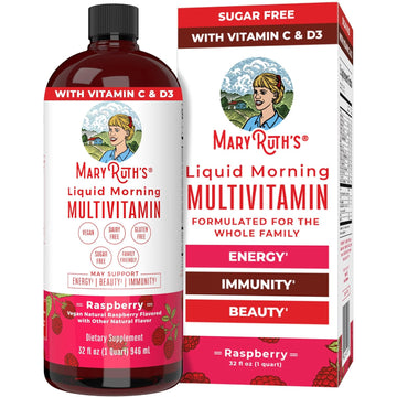 Multivitamin For Women Men & Kids | Vegan, Sugar Free | Womens Multivitamin & Multimineral | Vitamins For Women | Beauty & Energy Women'S Multivitamin | Daily Multivitamins | Non-Gmo | 32 Fl Oz