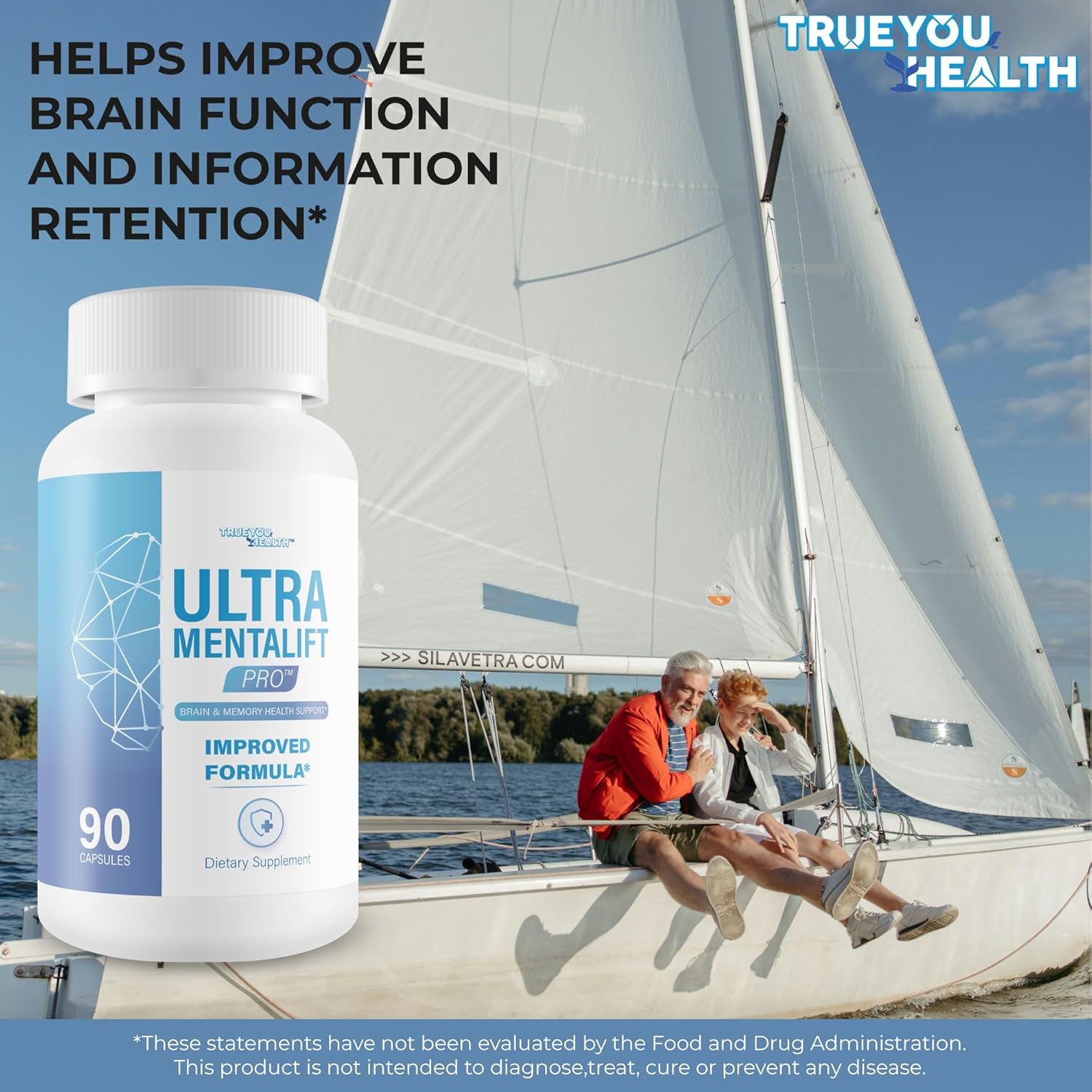 Ultra Mentalift Pro - Improved Formula - Our Best Brain Focus And Memory Supplements For Adults - Limitless Focus Nootropic Supplement Dynamic Brain Booster Supplement For Focus Memory Clarity Energy : Health & Household