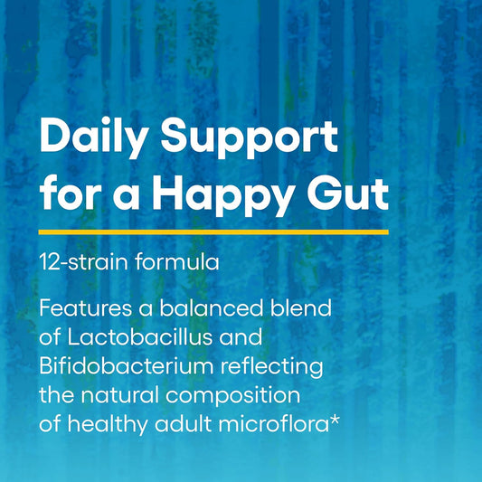 Natural Factors, Ultimate Probiotic 12/12 Formula, Daily Probiotic for Ongoing Digestive Support, 12 Strains, 12 Billion CFU