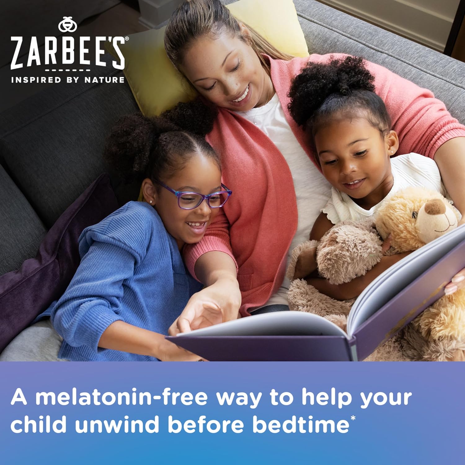 Zarbee's Gentle Bedtime Liquid for Kids - Melatonin-Free Blend of Natural Honey, Apple, and Chamomile Helps Children Unwind and Relax to Prepare for Sleep, 8oz : Health & Household