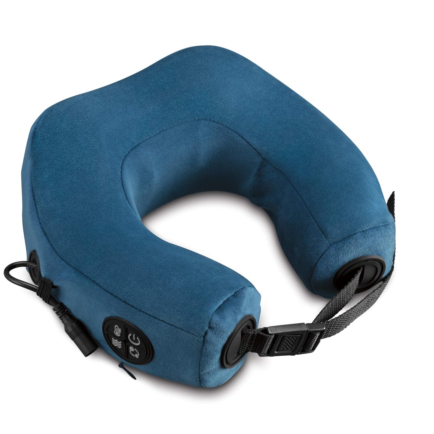 Conair Pillow for Neck and Shoulder Pain Travel Neck Pillow with Vibra