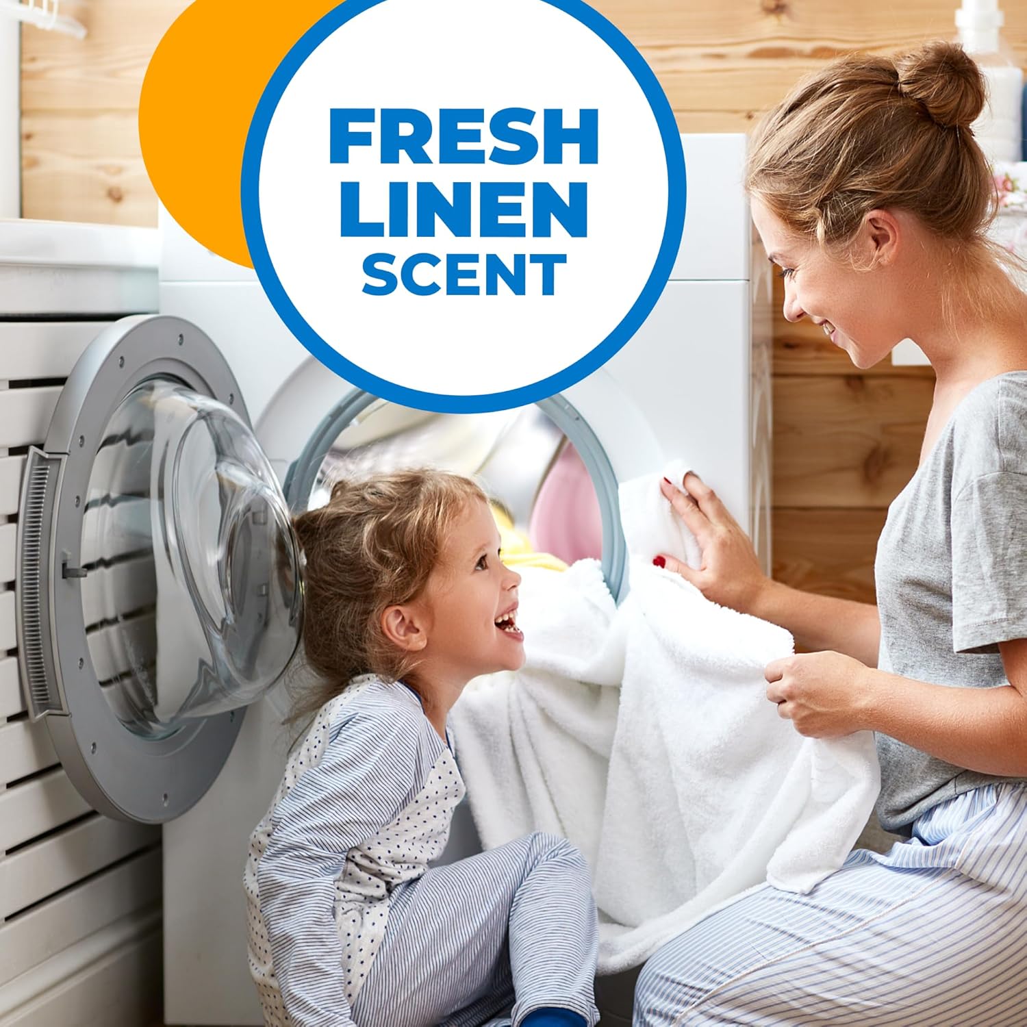 Arm And Hammer Power Laundry Detergent, Fresh Linen Laundry Sheets 50Ct, Up To 100 Small Loads, Ultraconcentrated Washing Detergent For Deep Clean, Laundry Detergent For Washing Machine