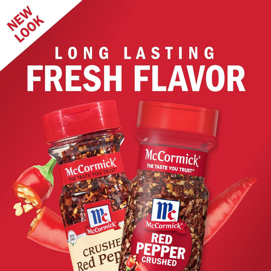 McCormick Crushed Red Pepper, 2.62 oz (Pack of 12)