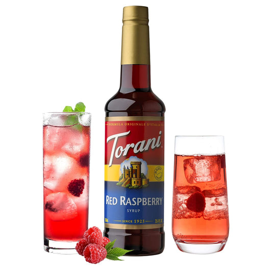 Torani Syrup, Red Raspberry, 25.4 Ounces (Pack Of 4)