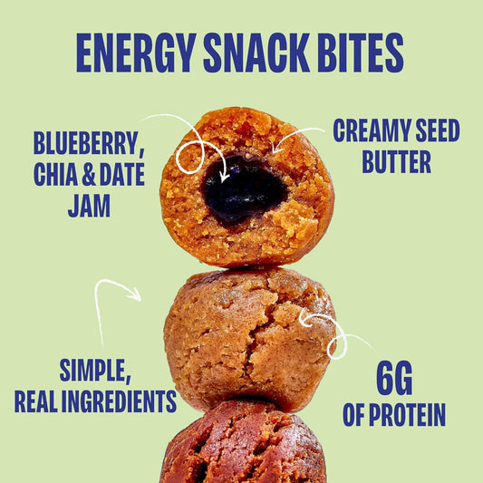 Smash Foods Peanut Butter & Concord Grape Jam Superfood Bites, 1.8 Oz