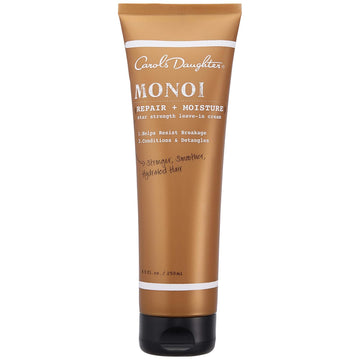 Carol’S Daughter Monoi Repair And Moisture For Curly Hair Monoi Star Strength Leave In Cream With Monoi Oil For Hydration And Softness, 8.5 Fl Oz