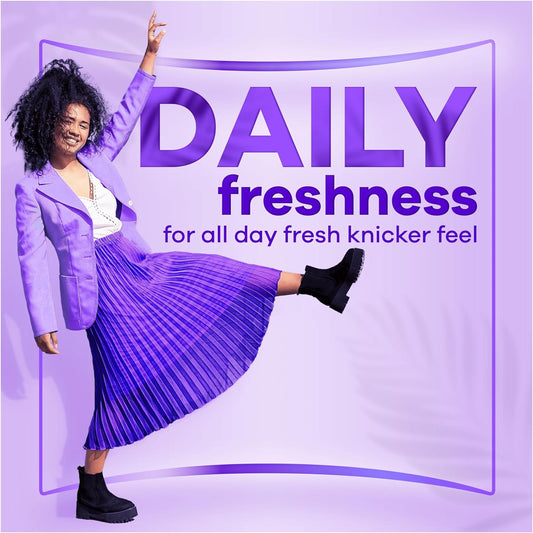 Always Dailies Women'S Flexistyle Normal Pantiliners (72 Pads) Giga Pack, Suitable For All Panty Shapes