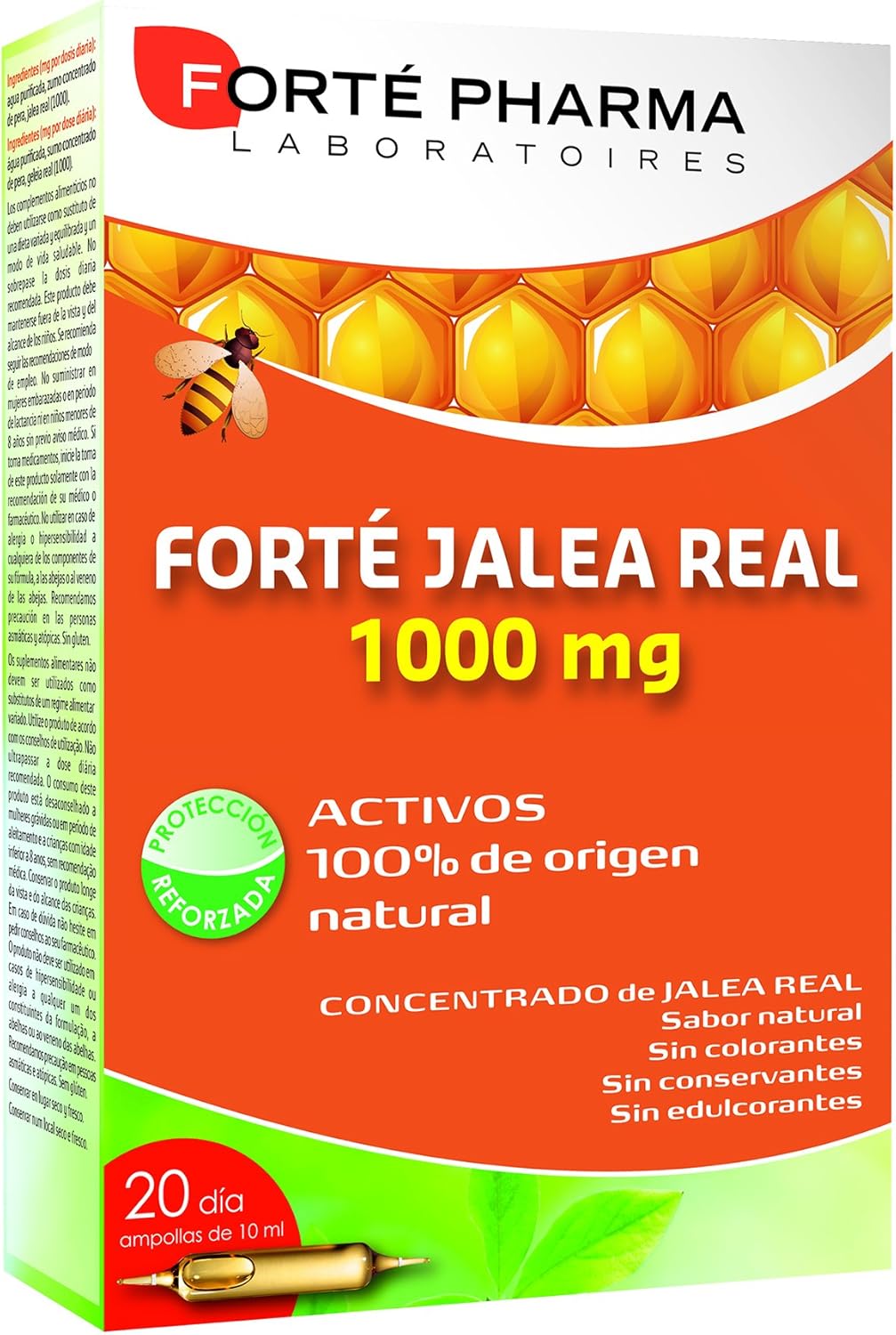 Forté Royal Jelly 1000 Mg 20 Phials Of Forté Pharma