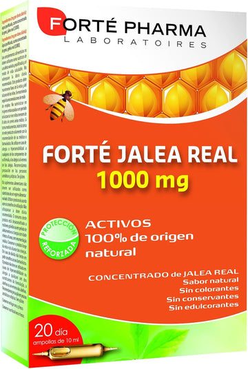 Forté Royal Jelly 1000 Mg 20 Phials Of Forté Pharma