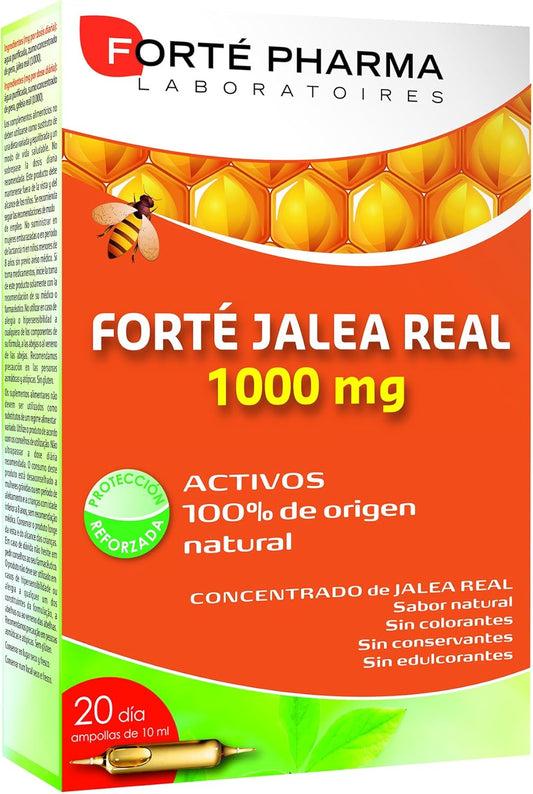 Forté Royal Jelly 1000 Mg 20 Phials Of Forté Pharma