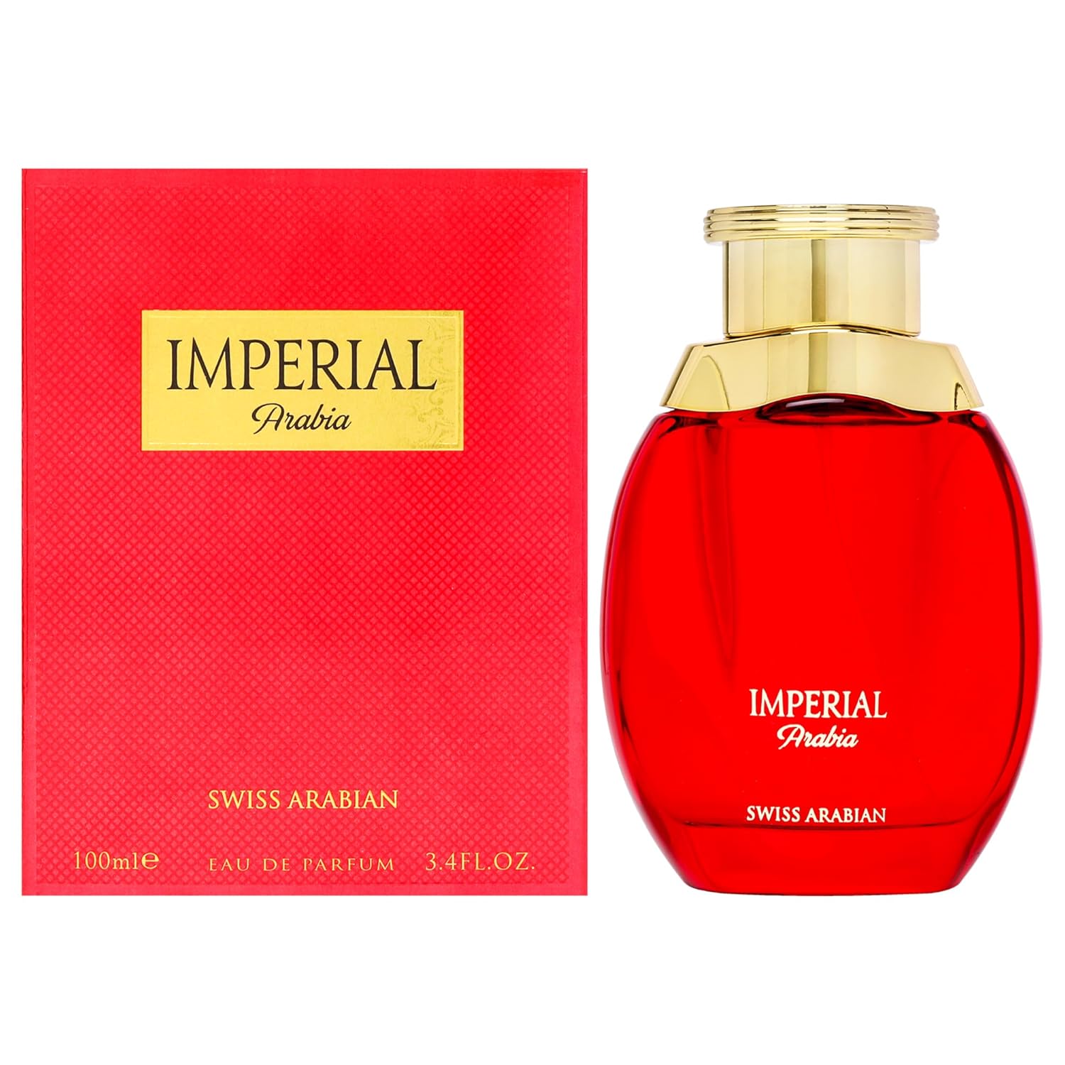 Swiss Arabian Imperial - Luxury Products From Dubai - Long Lasting, Addictive Personal Edp Spray Fragrance - Seductive Signature Aroma - 3.4 Oz