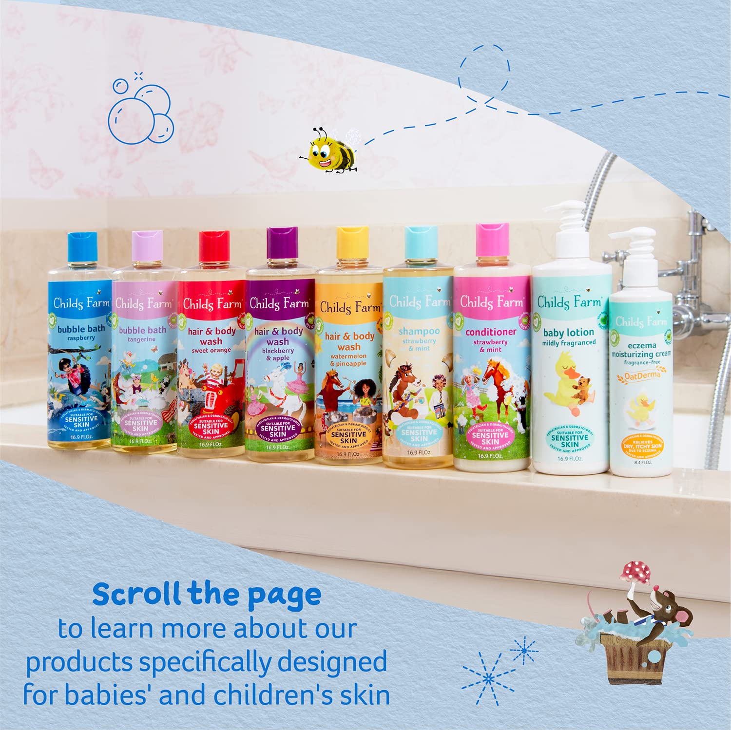 Childs Farm Hair & Body Wash Organic Sweet Orange 250Ml : Clothing, Shoes & Jewelry
