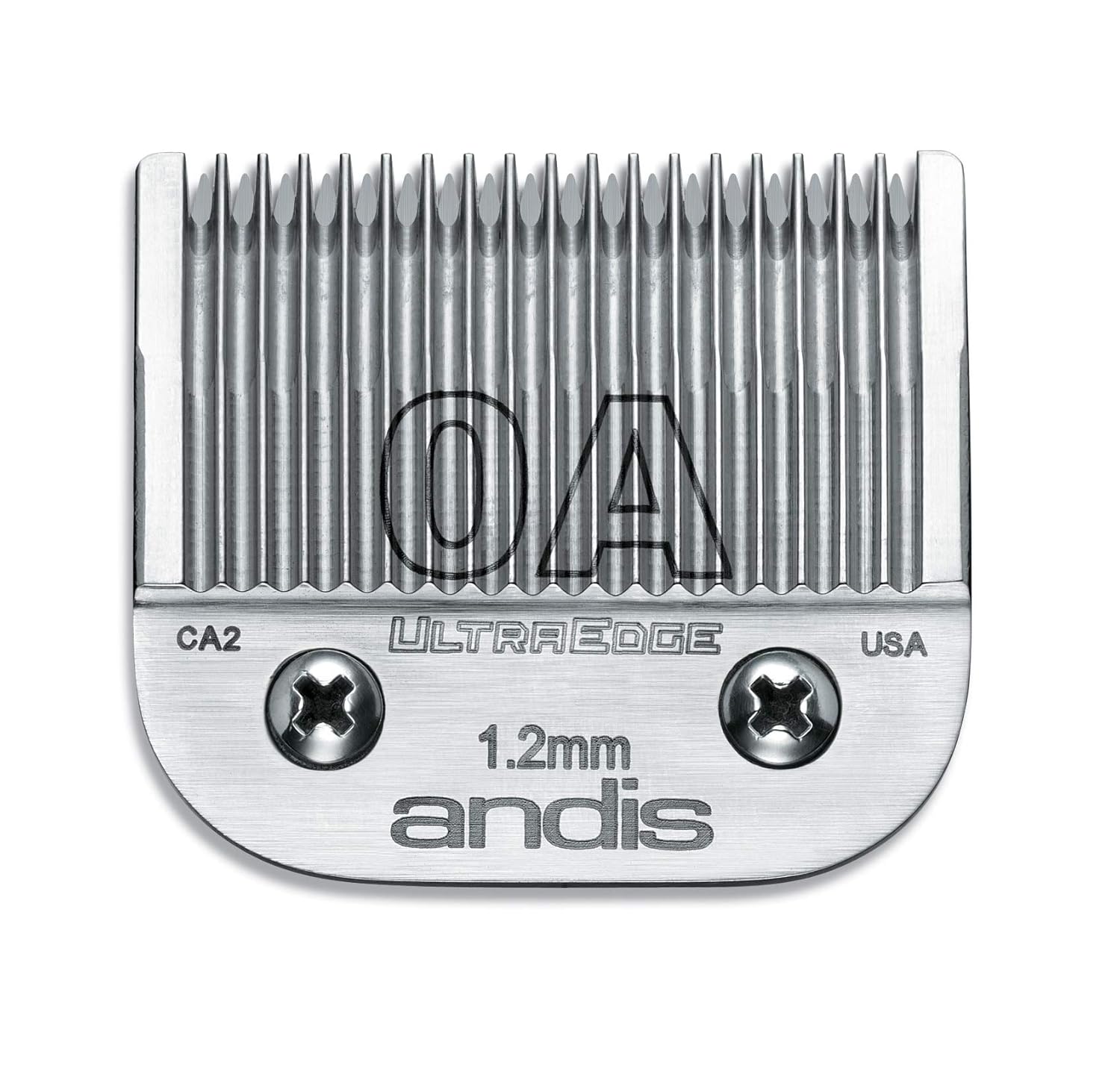 Andis 64210 UltraEdge Carbon Steel Detachable Clipper Blade, Size 0A, 3/64-Inch Cut Length : Beauty & Personal Care