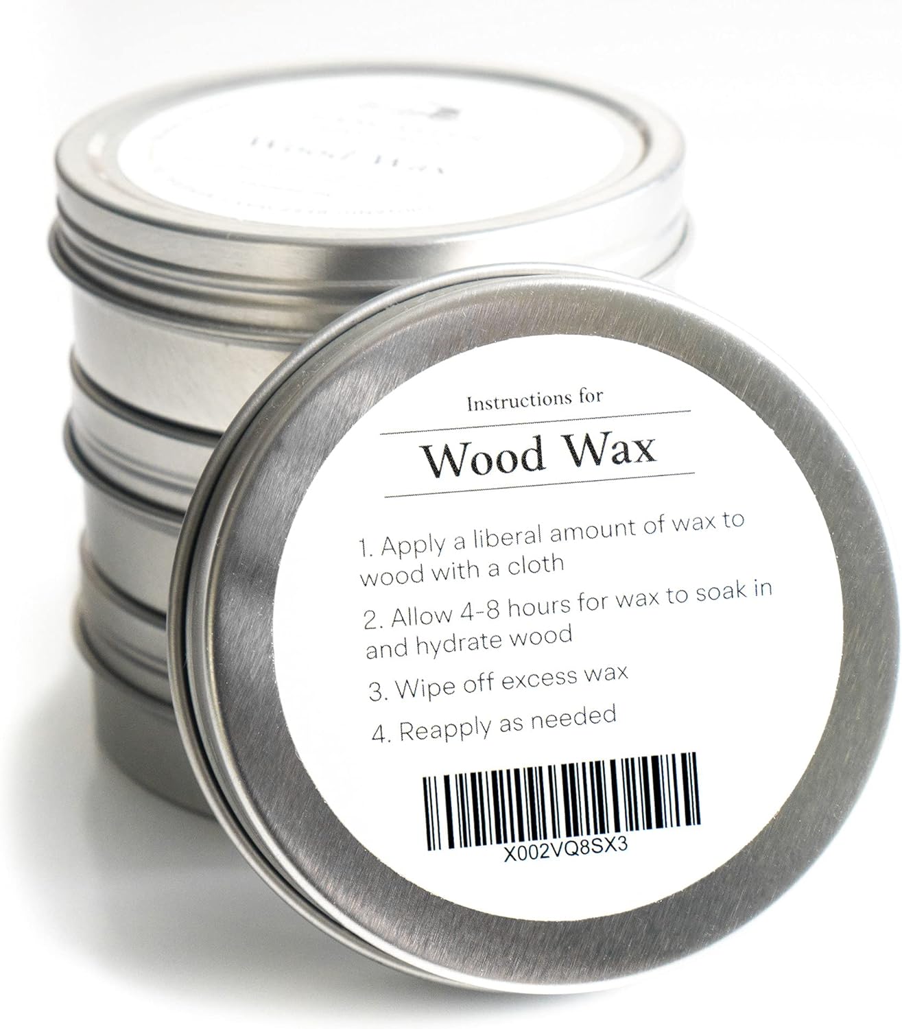 Wood Wax for Spoons, Cutting Boards, and Butcher Blocks - 2 oz Beeswax and Mineral Oil Conditioner and Wood Butter - Made in USA : Health & Household