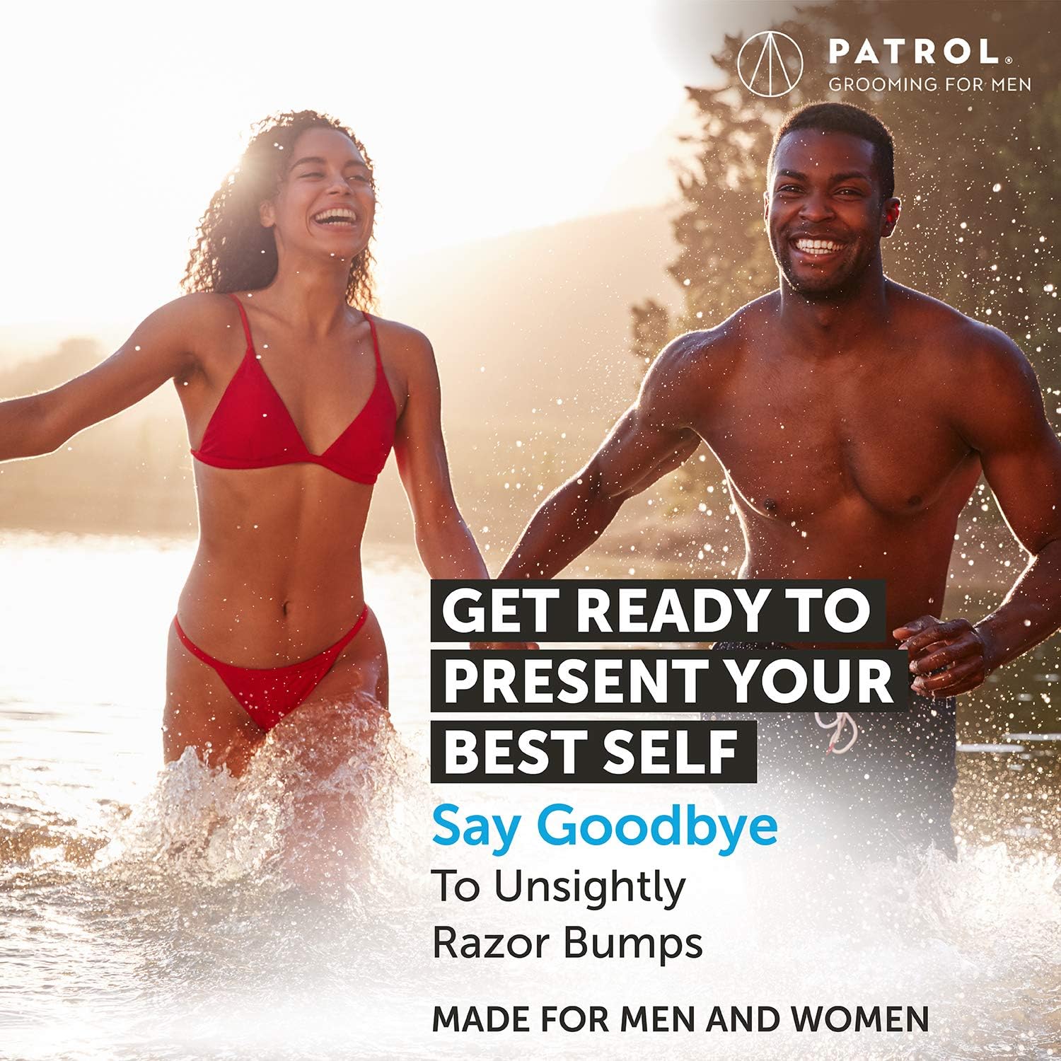 Bump Patrol Sensitive Strength Aftershave Formula - Gentle After Shave Solution Eliminates Razor Bumps And Ingrown Hairs - 2 Ounces : Beauty & Personal Care