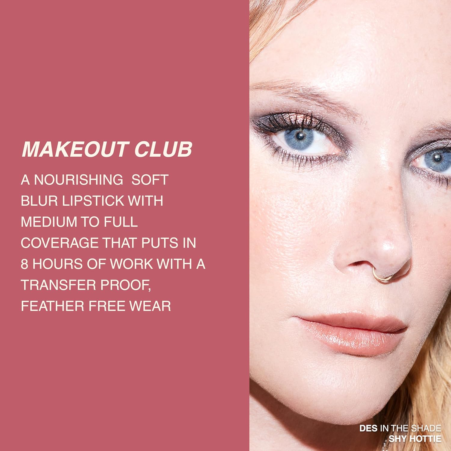 Freck Beauty Makeout Club Soft Blur Lipstick – Medium-To-Full Coverage, 8-Hour Wear, Transfer-Proof, Buildable Soft Matte Finish, Wearable Color For All Skin Tones | Legend (Rich Warm Brown) : Beauty & Personal Care