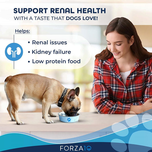 Forza10 Kidney Care Dog Food, Dry Renal Dog Food For Adult Dogs, 8.8 Pound Bag, Fish Flavor Kidney Failure Dog Food For All Breeds And Sizes