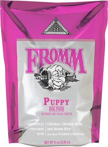 Fromm Classic Puppy Dog Food - Premium Dry Puppy Food For Large, Medium, & Small Breeds - Chicken Recipe - 5 Lb