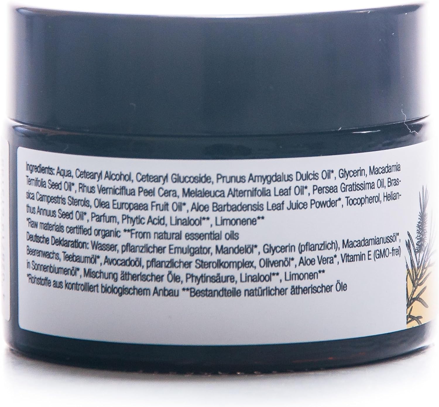 CMD Naturkosmetik Moisturizing Cream Tea Tree Oil Cosmetics