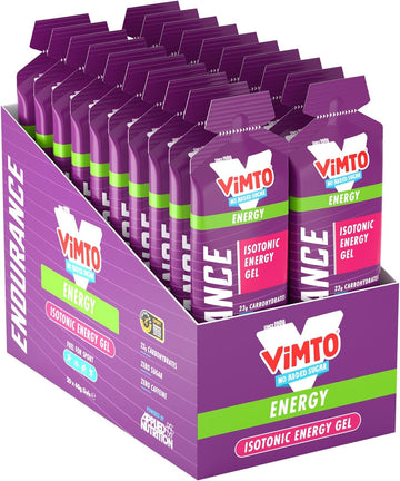 Isotonic | Caffeine Free Energy Gel | Performance-Enhancing Formula | Zero Fat Zero Sugar | 23G Carbohydrates (Pack Of 20 X 60G) (Fruit Burst)