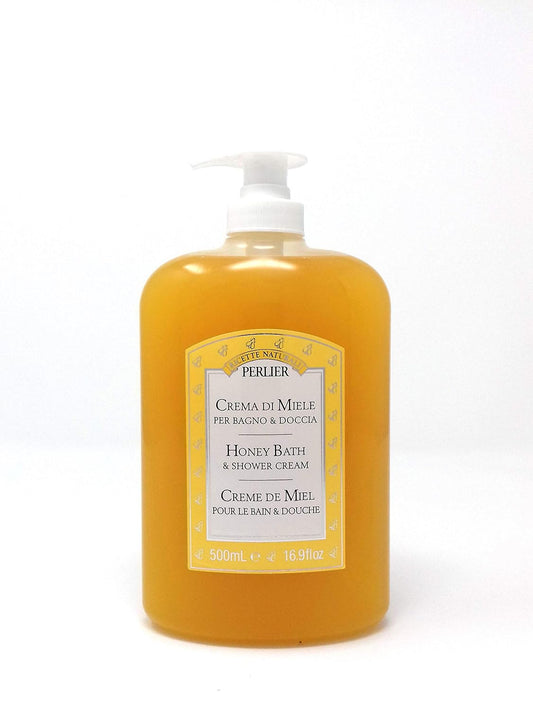 Perlier Bath Cream, Honey, 16.9 Fl. Oz