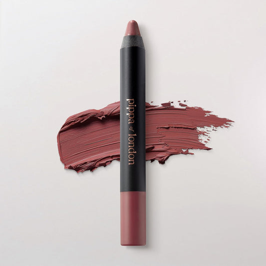 Pippa Of London Supermatte Lipstick Pencil 402 Marquee Waterproof Lip Crayon