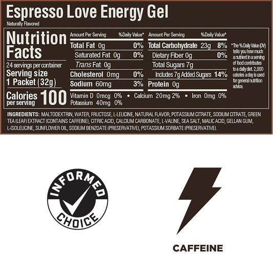 Gu Energy Original Sports Nutrition Energy Gel, Vegan, Gluten-Free, Kosher, And Dairy-Free On-The-Go Energy For Any Workout, 8-Count, Chocolate Outrage