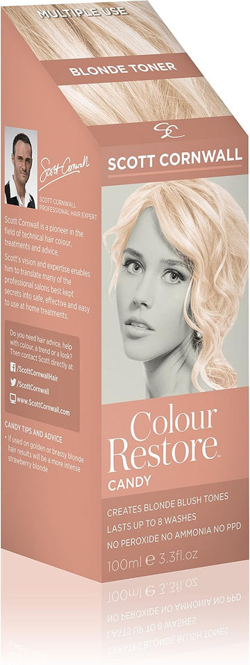 Scott Cornwall Colour Restore Supercool Ash Temporary Toner