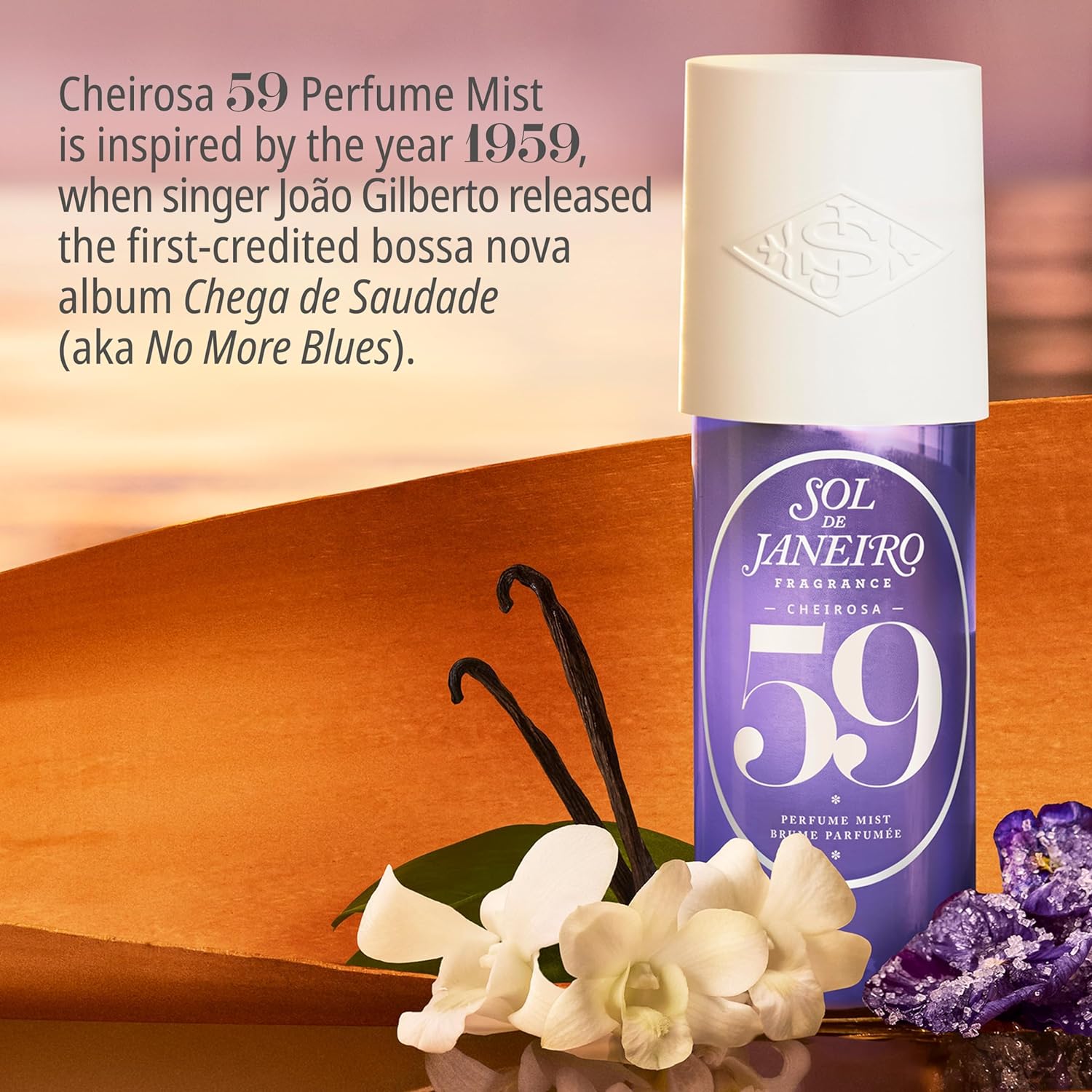 SOL DE JANEIRO Cheirosa '59 Hair & Body Fragrance Mist 240mL/8.1 fl oz. : Everything Else