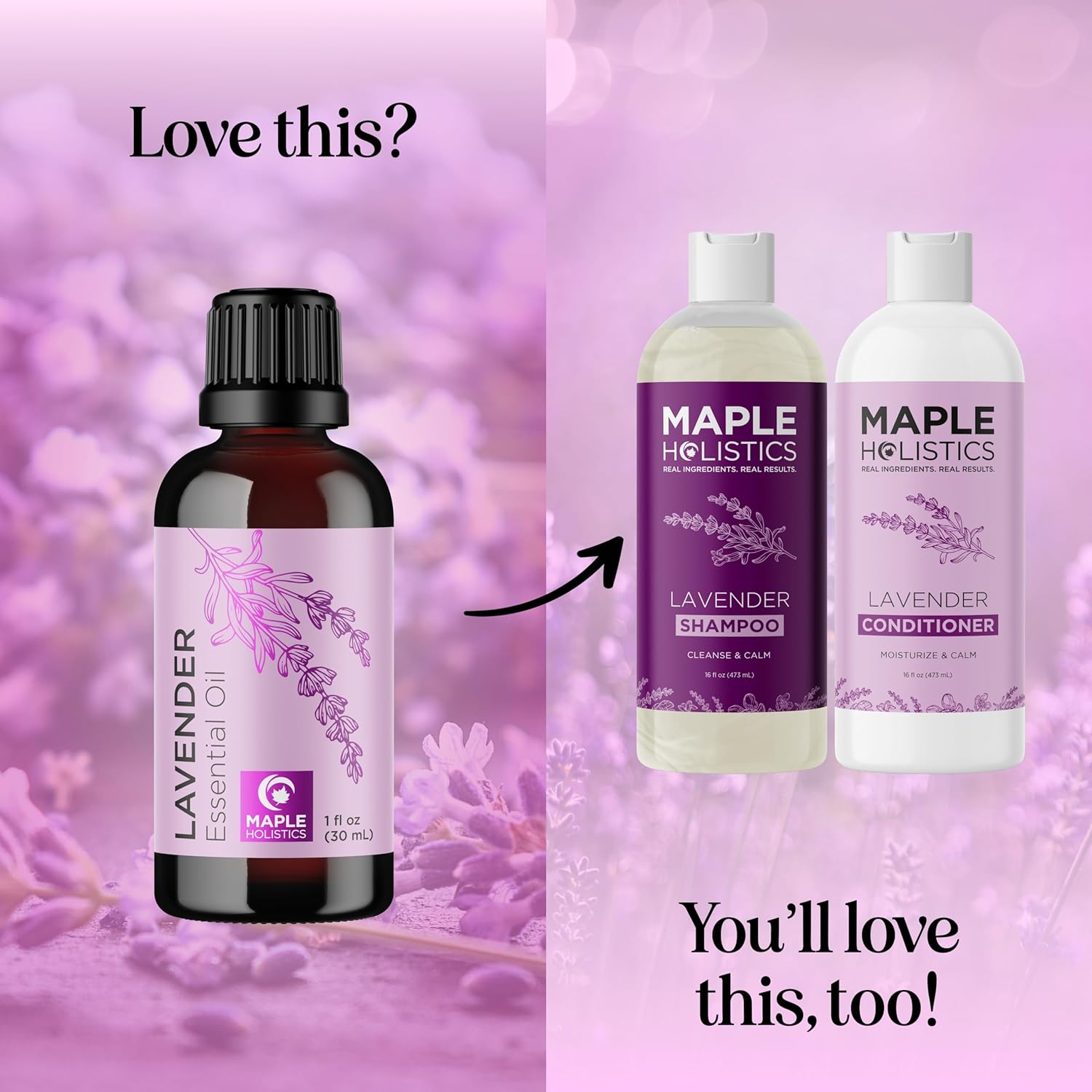 Pure Lavender Oil Essential - Premium for Hair Skin and Nails Aromatherapy Diffusers Humidifiers and Linens Plus Natural Bath Home Spa Self Care : Health & Household