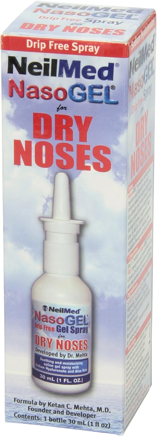 NeilMed NasoGel Drip Free Gel Spray for Dry Noses(Pack of 96) : Health & Household