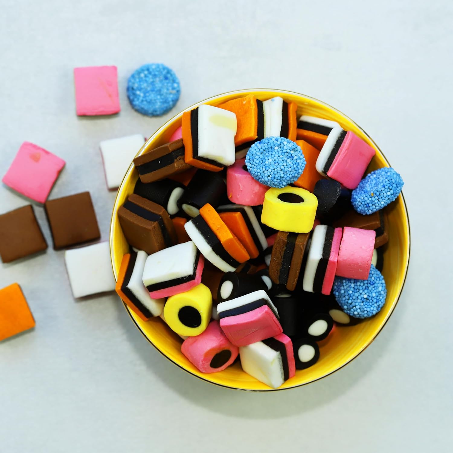 Yupik Licorice Allsorts With Natural Flavors, Classic Candy, 2.2 Lb