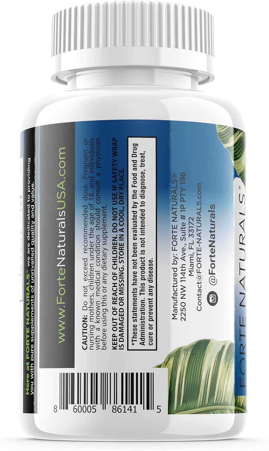 FORTE NATURALS Omega 3 Fish Oil 2500mg HIGH POTENCY FISH OIL 800mg EPA DHA 600mg Brain and Heart Health Blood Flow Supplements for Men & Wom HIGH DOSE Fish Oil DHA Prenatal Non Fishy Non GMO : Health & Household