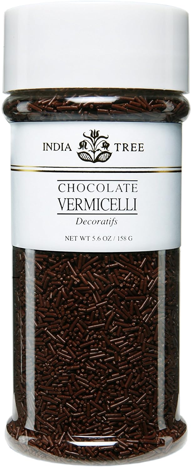 India Tree Chocolate Vermicelli, 5.6 Oz (Pack Of 3)