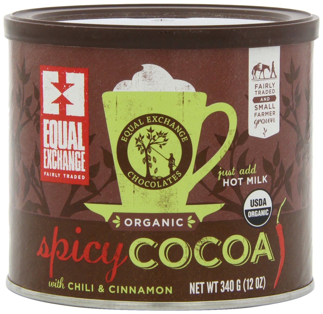 Equal Exchange Organic Spicy Hot Cocoa, 12 Oz