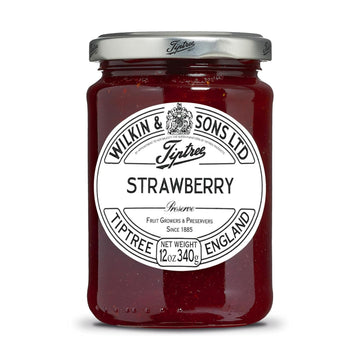 Tiptree Strawberry Preserve, 12 Ounce Jar