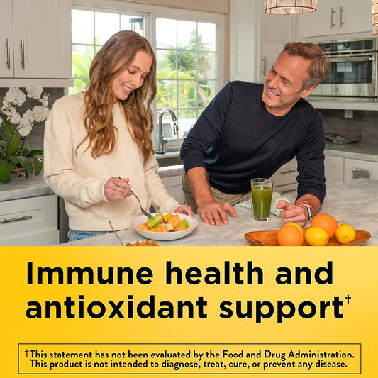 Nature Made Maximum Strength Dosage Vitamin C 1000Mg Per Serving, Immune Support Vitamin C Gummies For Adults, 80 Vitamin C Gummies, 20 Day Supply