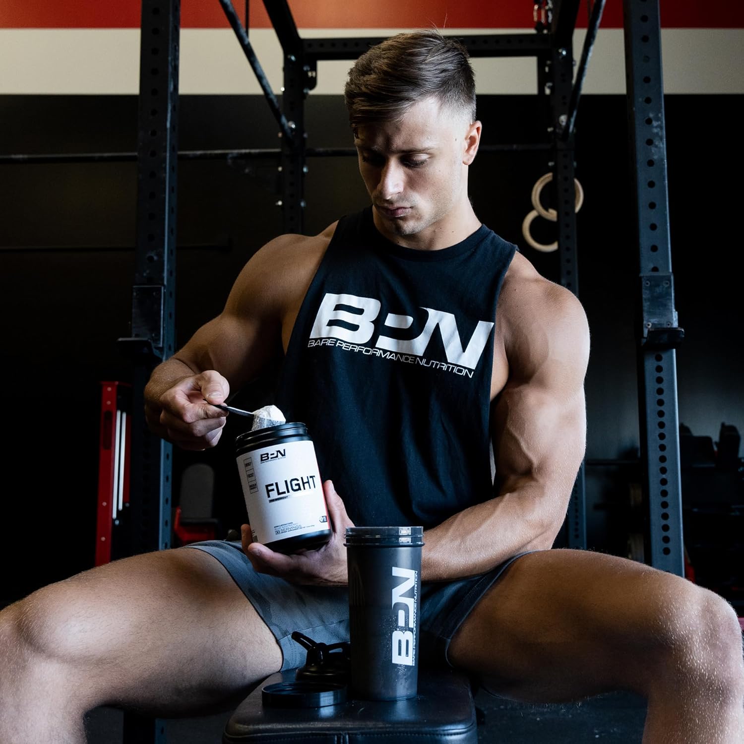 Bare Performance Nutrition Bpn Flight Pre Workout, Supports Energy And Mental Focus, Improved Endurance & Muscle Pumps With Carnosyn® Beta Alanine, Blue Raspberry, 30 Servings : Health & Household