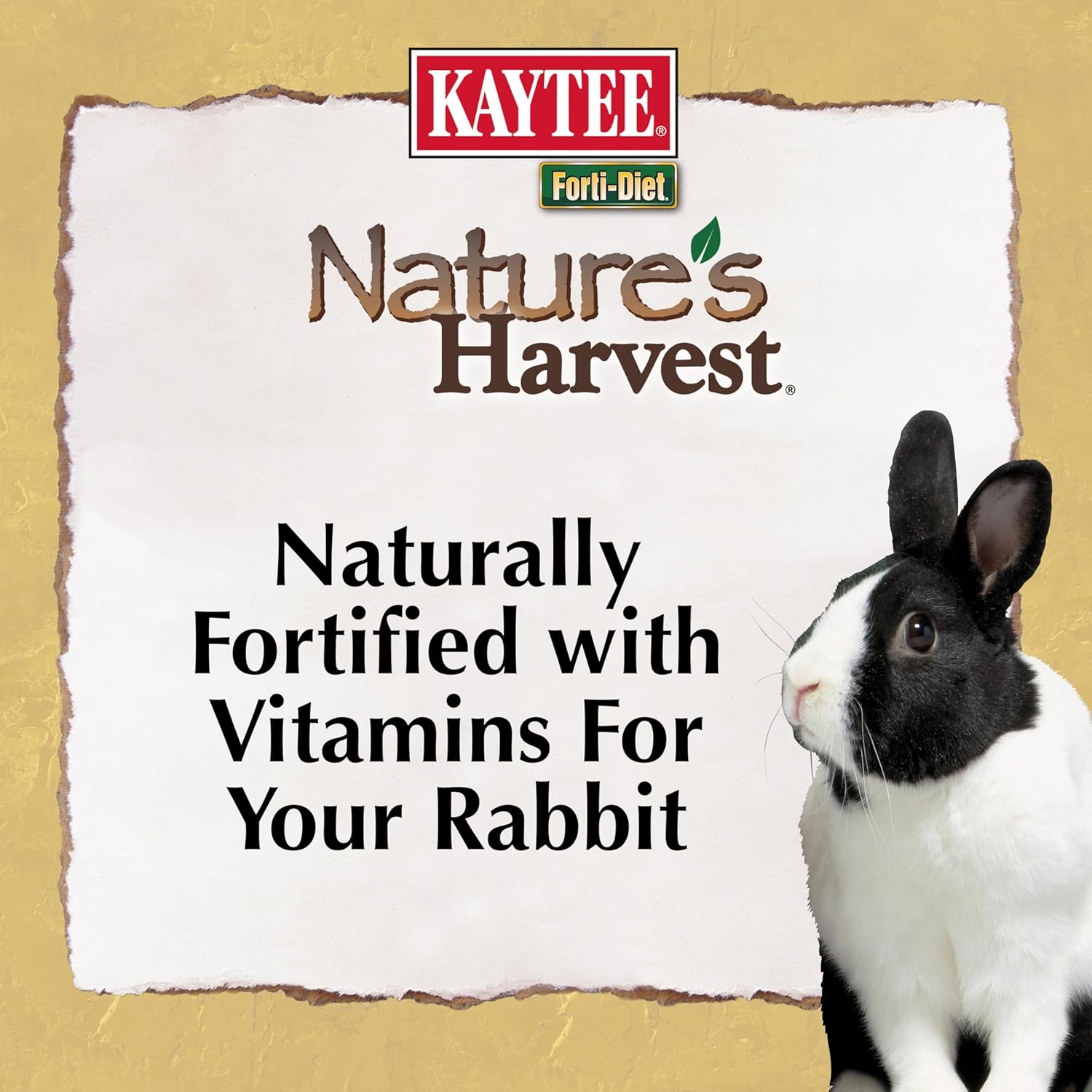 Kaytee Nature's Harvest Rabbit Food, 4 Pound