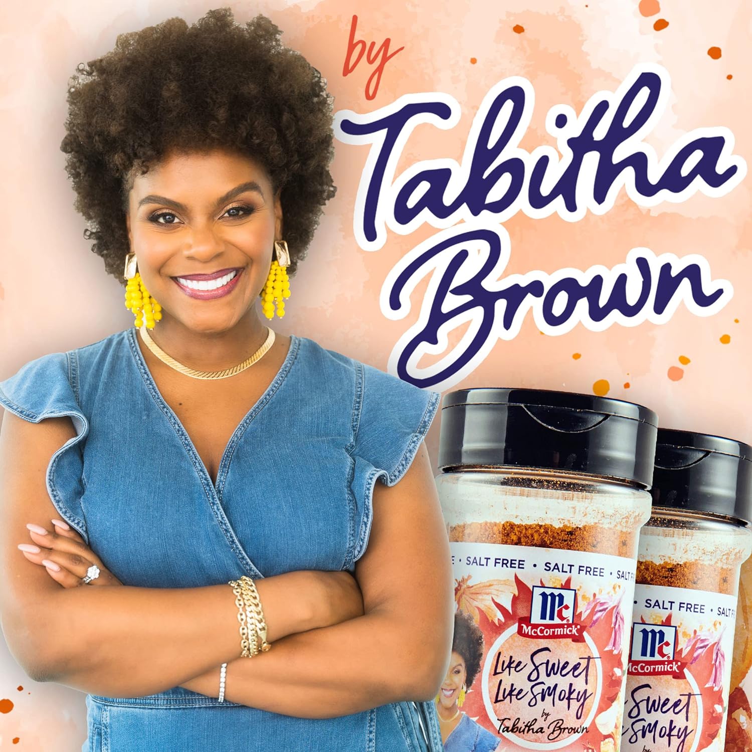 McCormick Like Sweet Like Smoky All Purpose Seasoning by Tabitha Brown, 5.5 oz (Pack of 6) : Everything Else