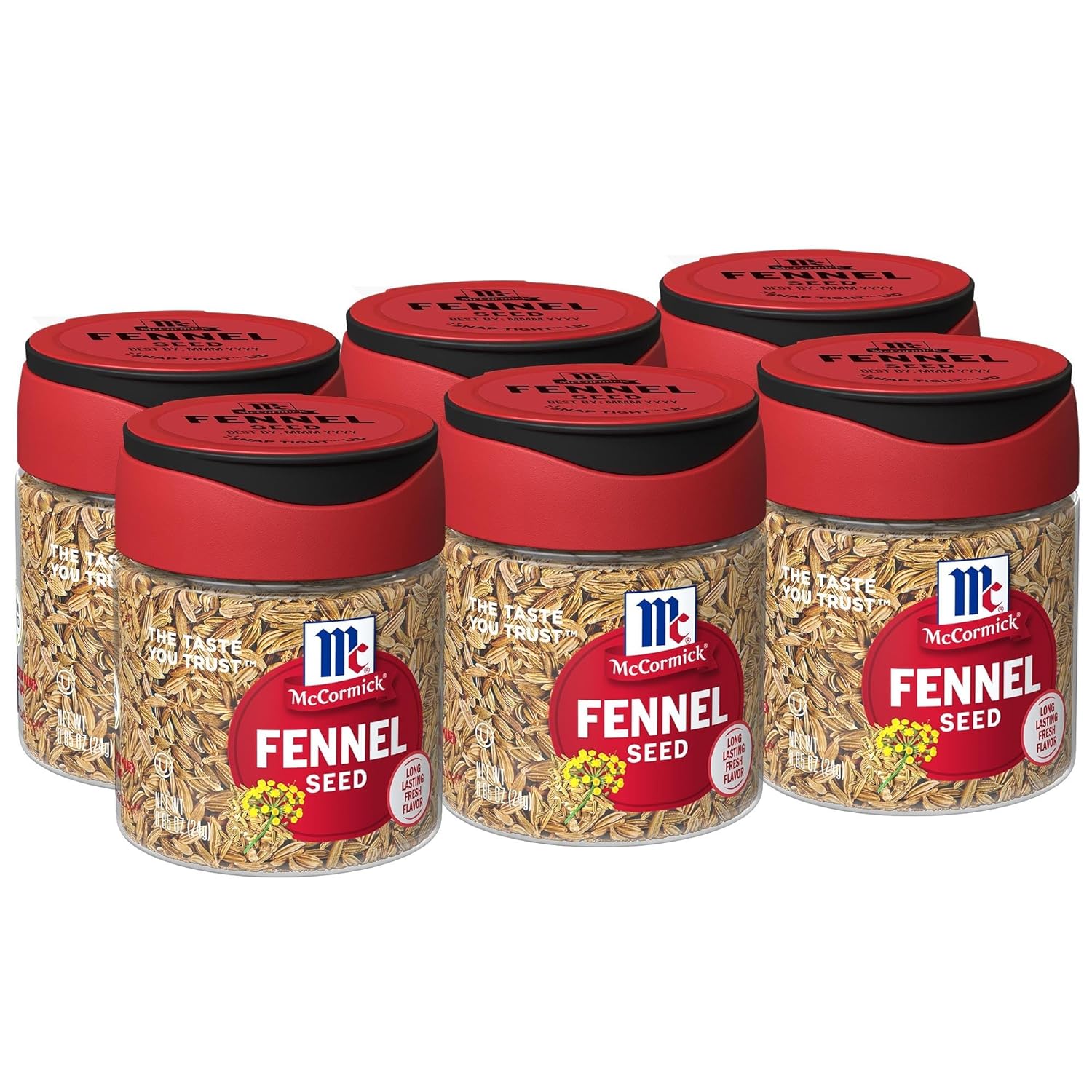 McCormick Fennel Seed, 0.85 oz (Pack of 6)