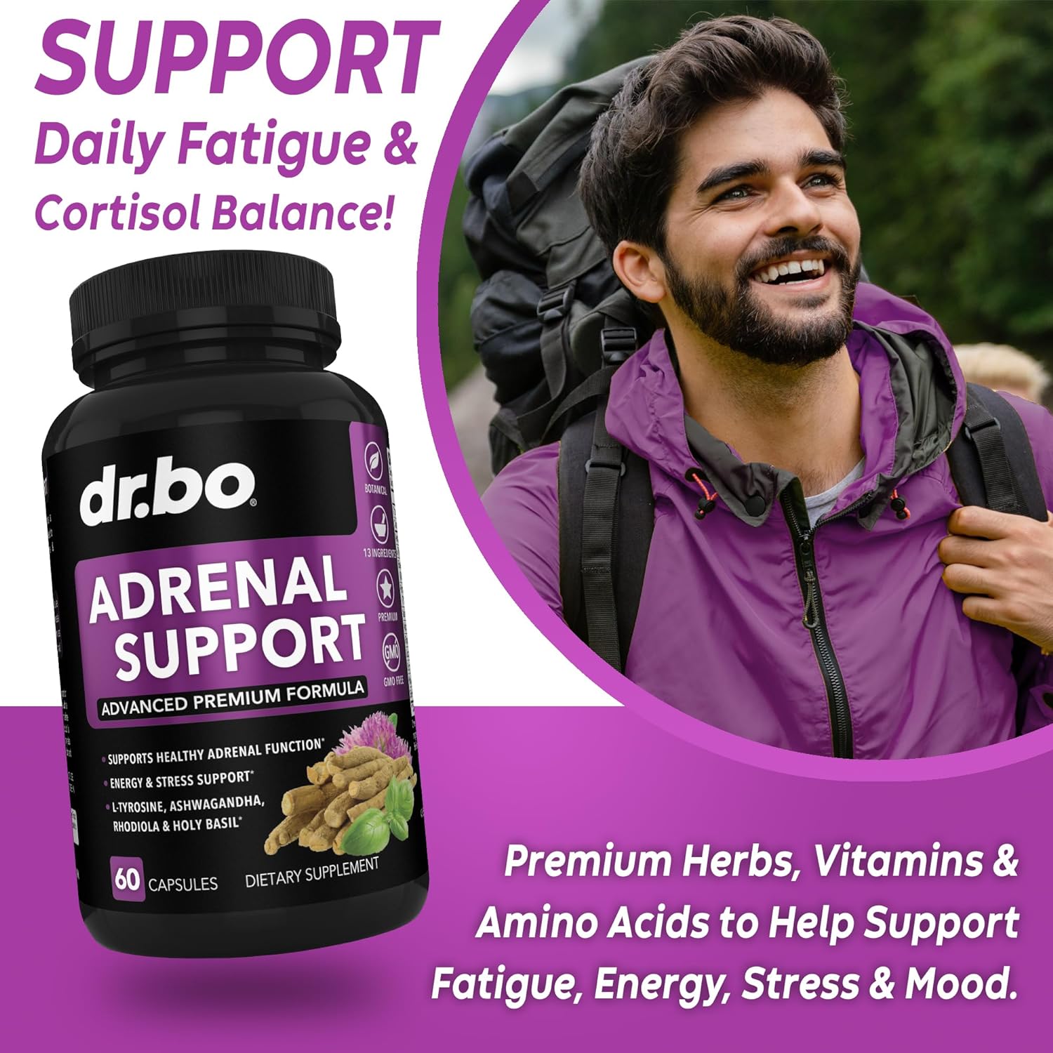 Buy DR. BO Thyroid Adrenal Supplements for Women & Men on Amazon.com ? FREE SHIPPING on qualified orders