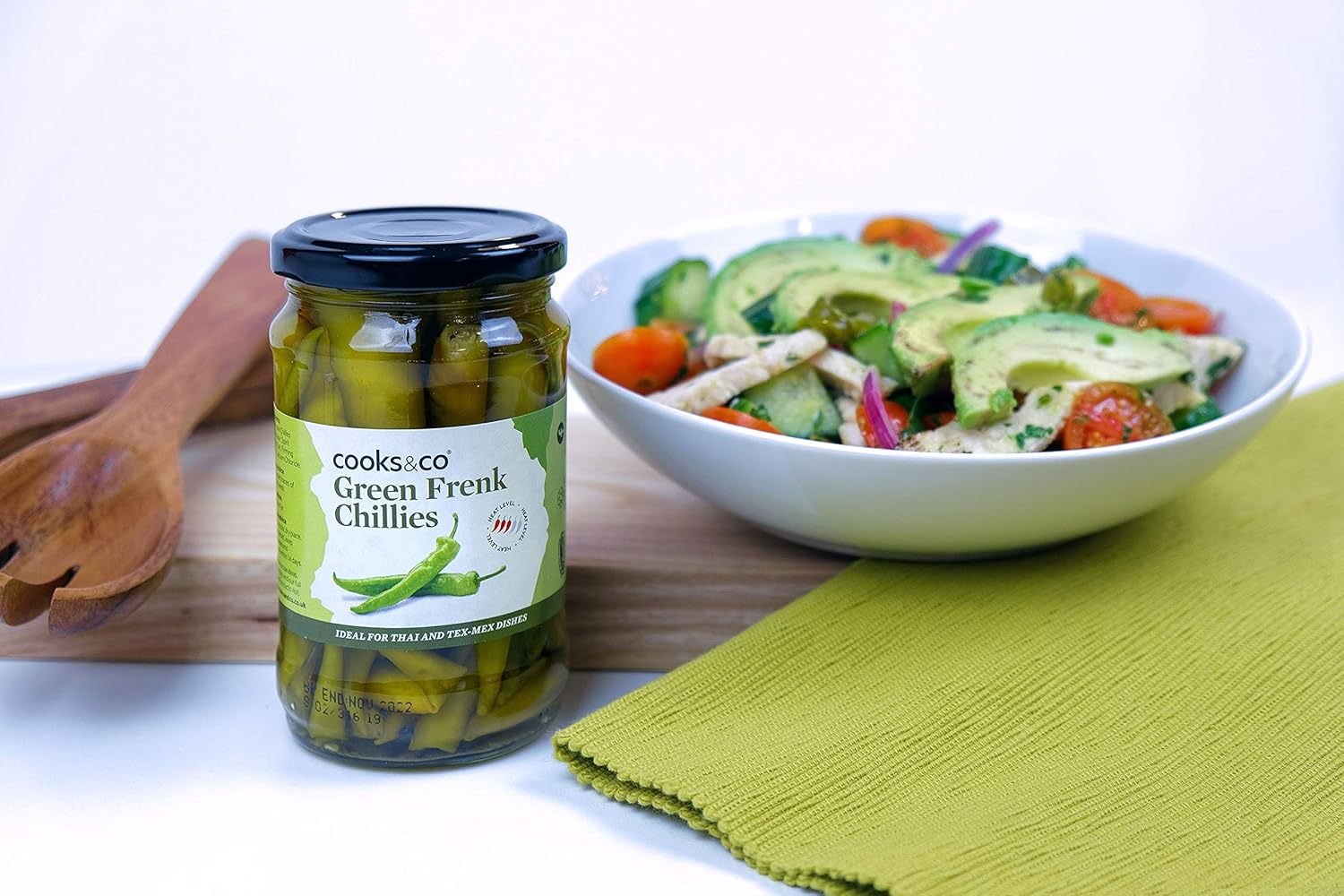 Cooks & Co Green Chillies 300G (Pack Of 6)