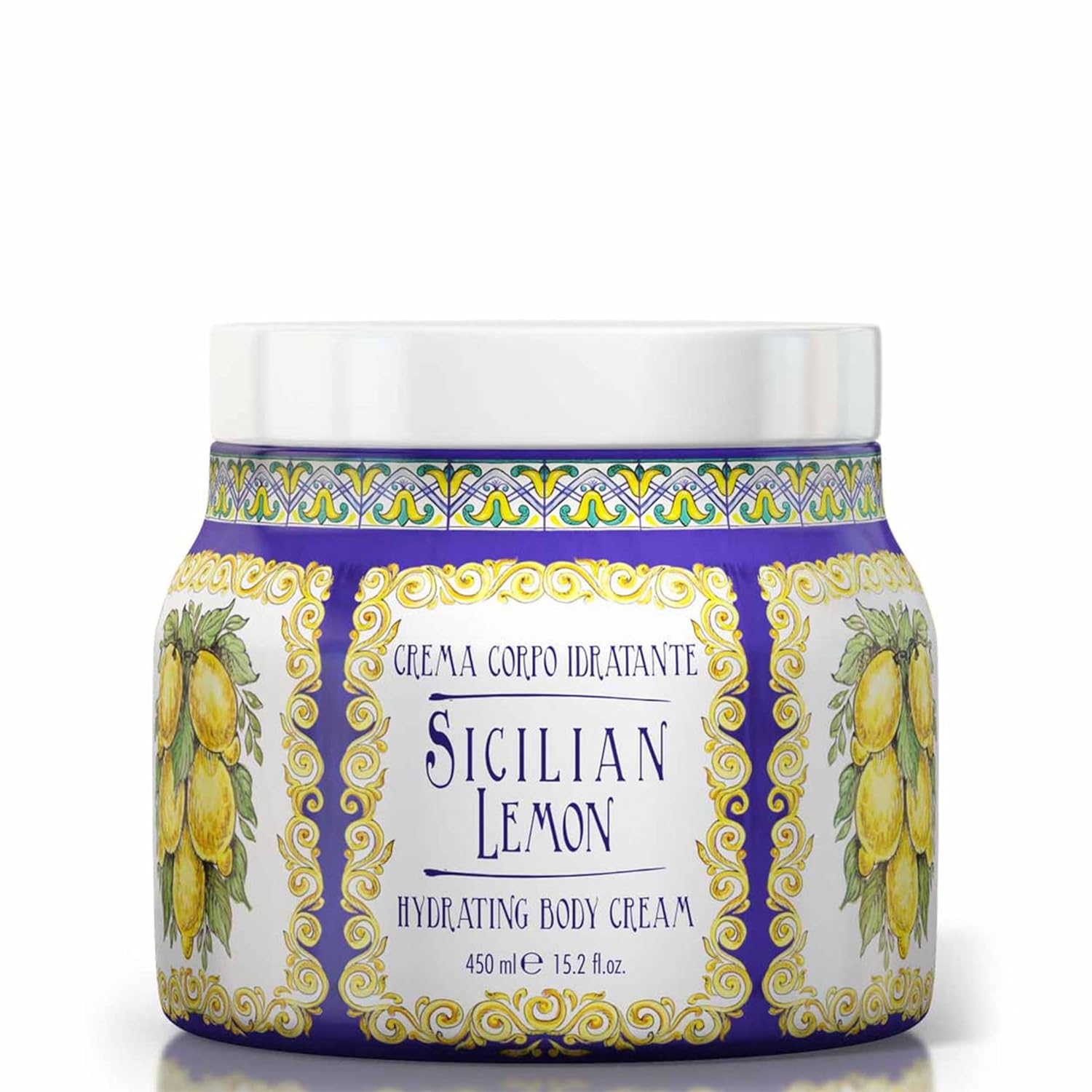 Le Maioliche - Sicilian Lemon - Moisturising Body Cream 450 Ml