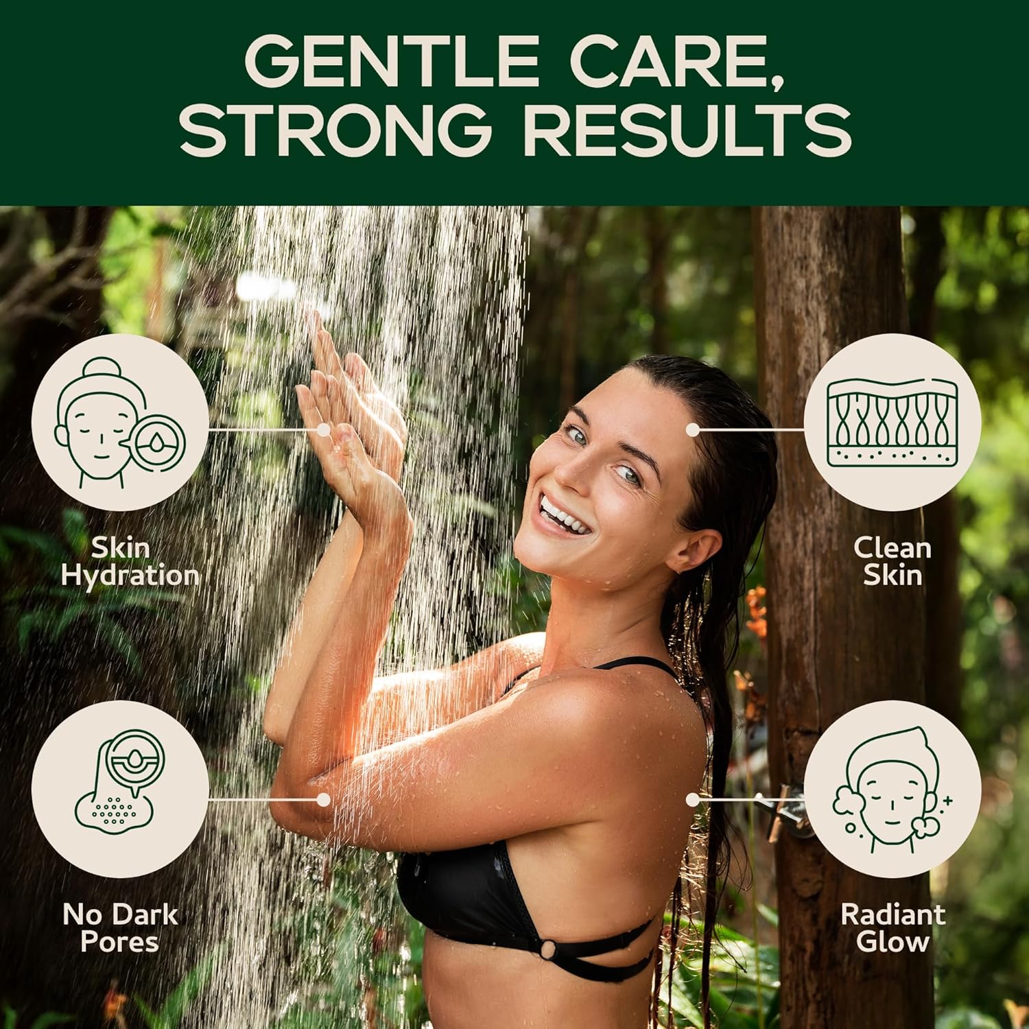 Trueseamoss Sea Moss Bar Soap With Green Tea – Vegan Organic Face & Body Soap – Handmade Skincare Gift For Women Or Mom Natural Cleanser – Birthday Present – Made In Usa : Beauty & Personal Care